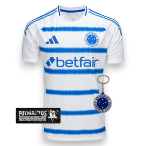 Camisa Cruzeiro II 25/26 Branca | FutMantos