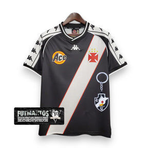 Camisa Vasco Retrô 2000 Preta - | Futmantos