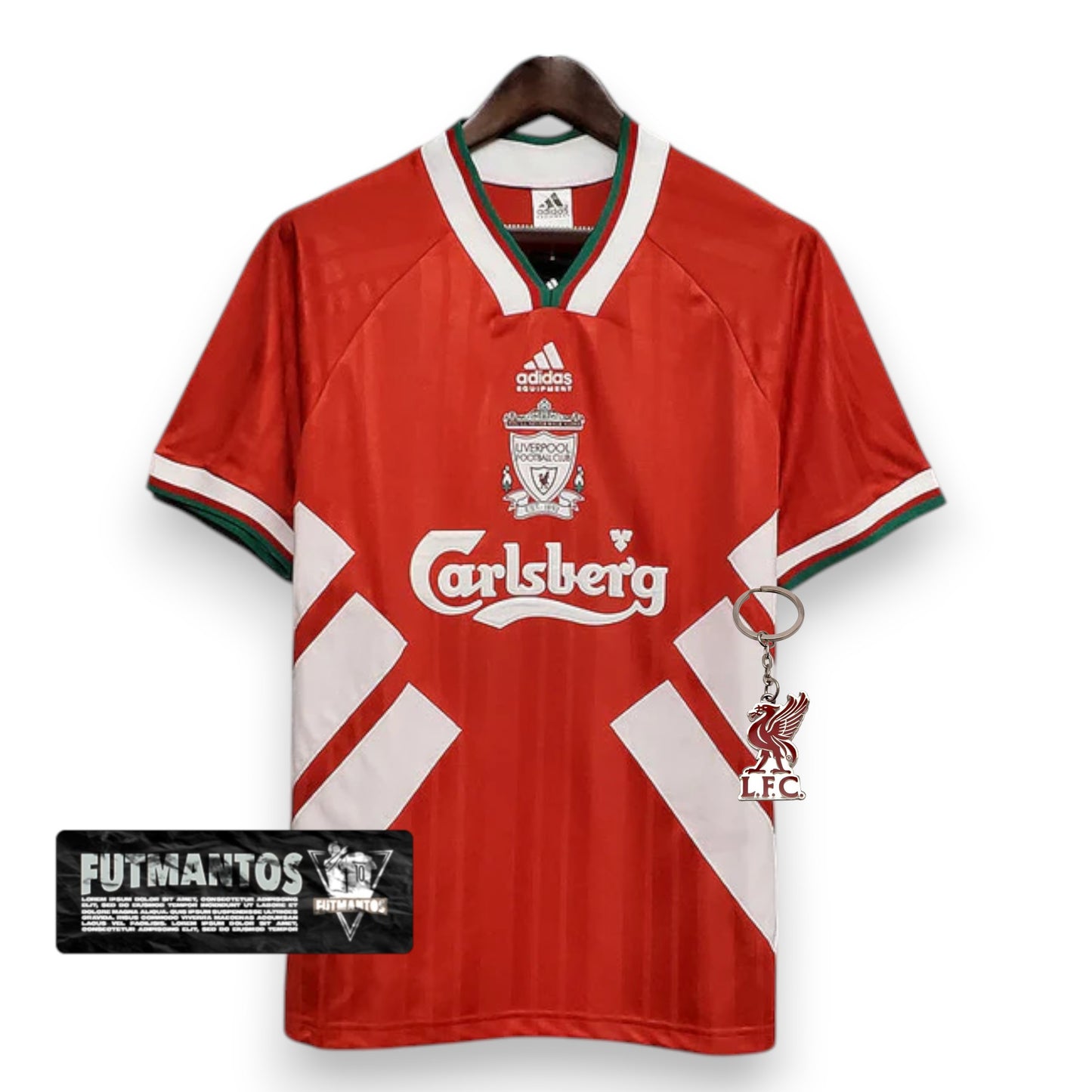 Camisa Liverpool Retrô 1993/1995 Vermelha - | Futmantos