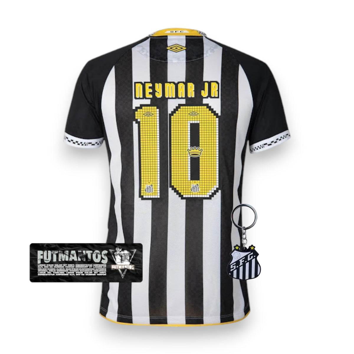 Camisa Santos II 25/26 NEYMAR JR. #10 | FutMantos