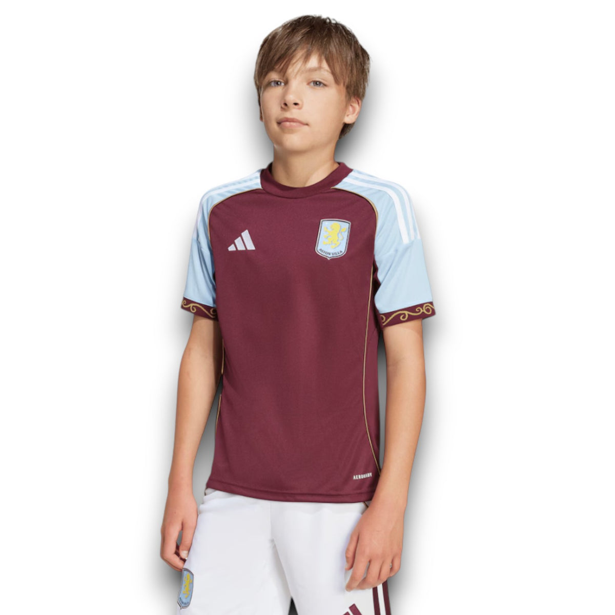 Conjunto Infantil Aston Villa I 2025/26 | Futmantos