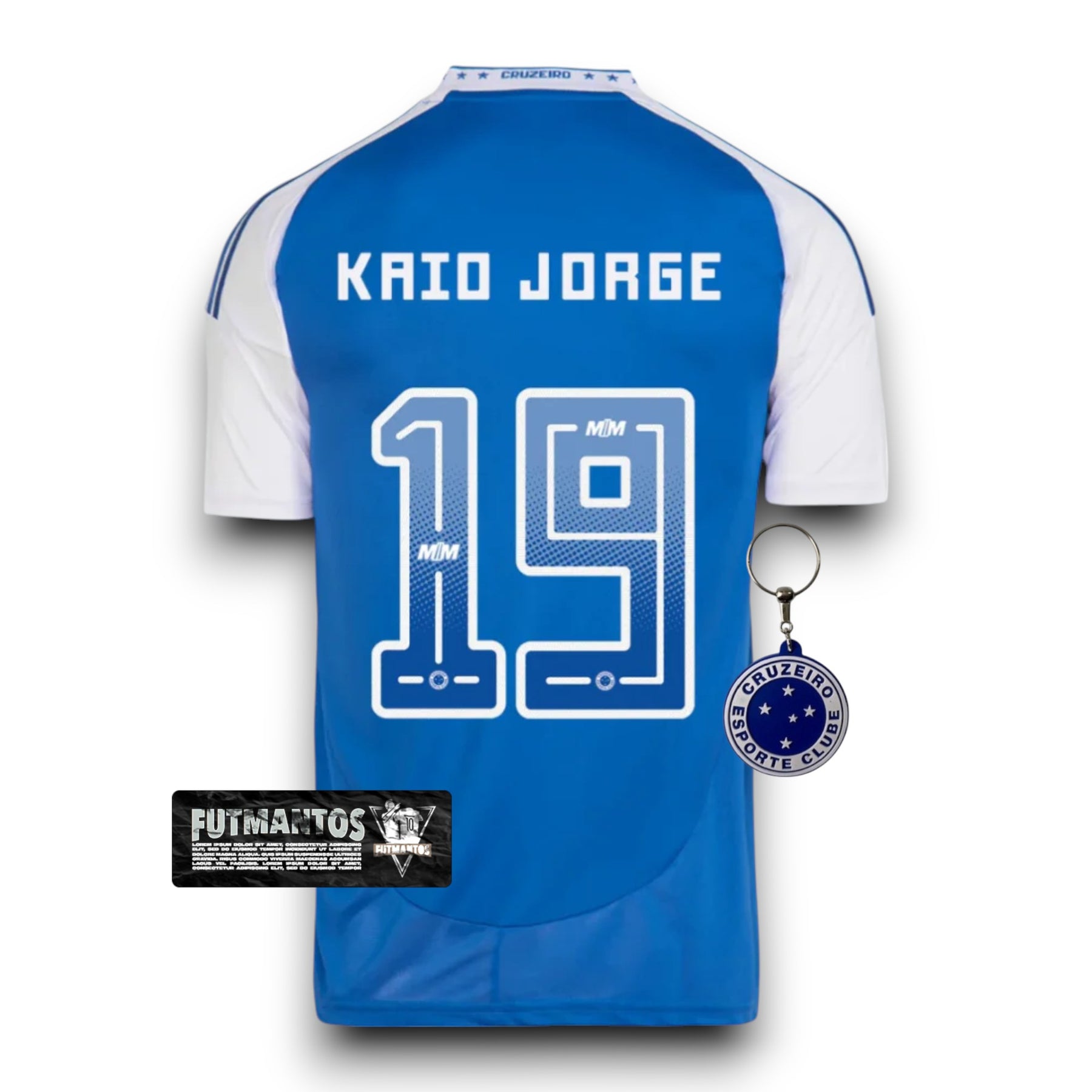 Camisa Cruzeiro I 25/26 Kaio Jorge #19 | FutMantos