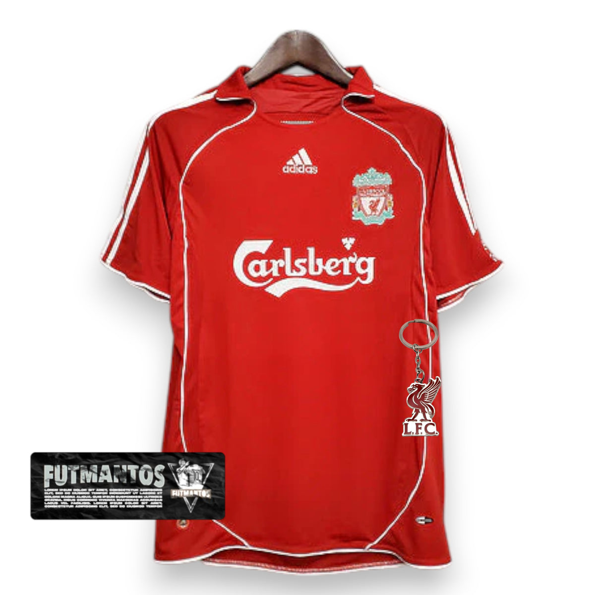 Camisa Liverpool Retrô 2006/2007 Vermelha - | Futmantos