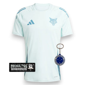 Camisa de Treino Cruzeiro 25/26 Azul Turquesa | FutMantos