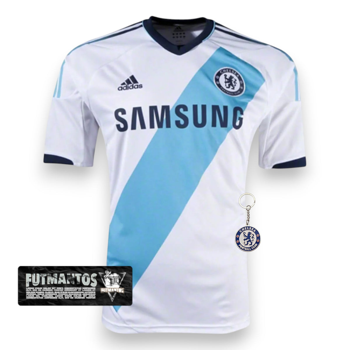 Camisa Chelsea Retrô 2012/2013 Branca - | Futmantos