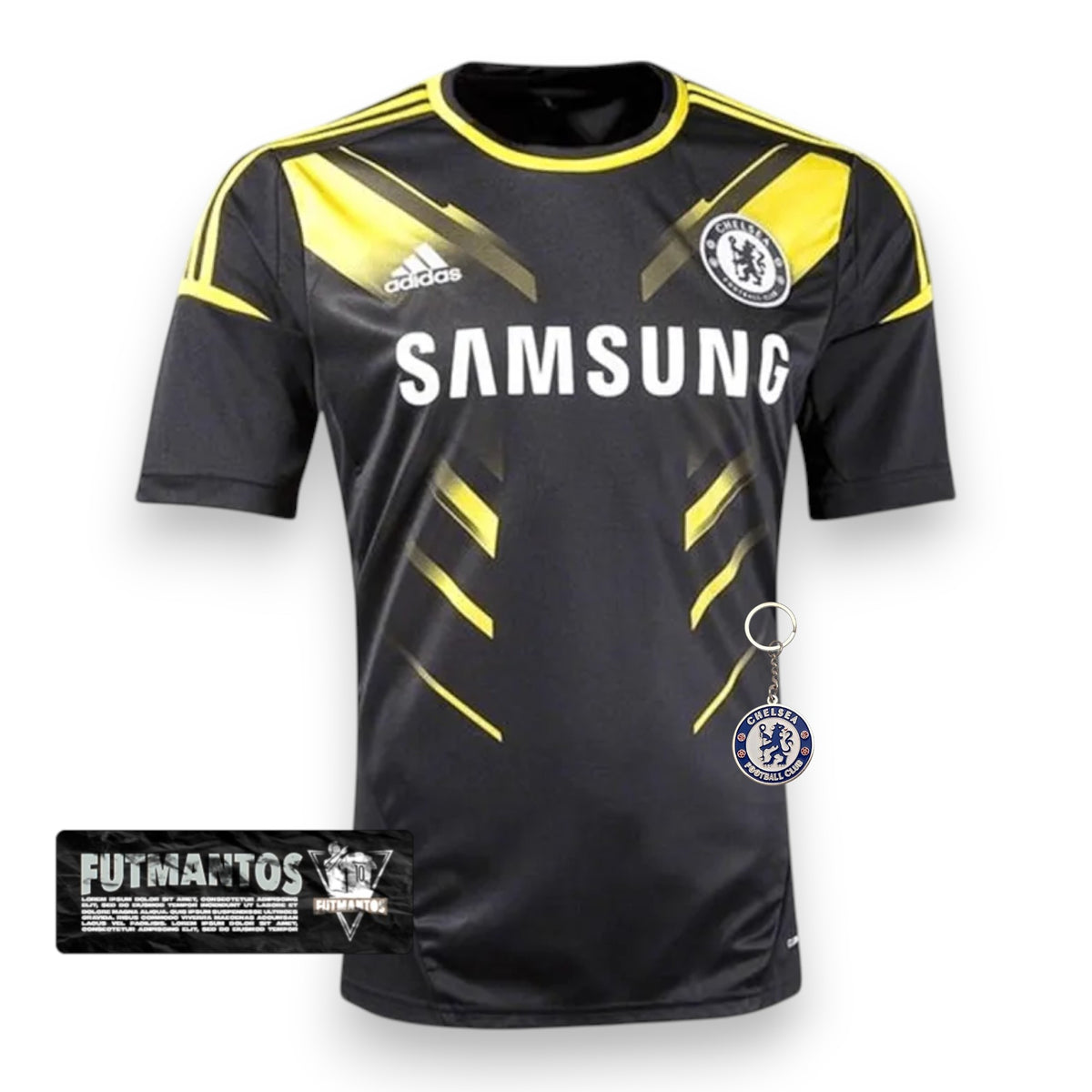 Camisa Chelsea Retrô 2012/2013 Preta - | Futmantos