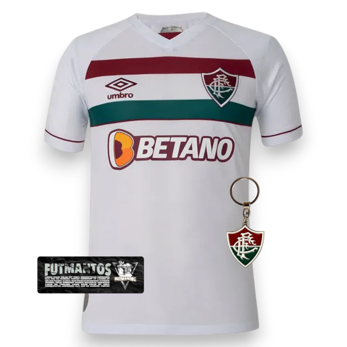 Camisa Fluminense II 23/24 - Branca | Futmantos