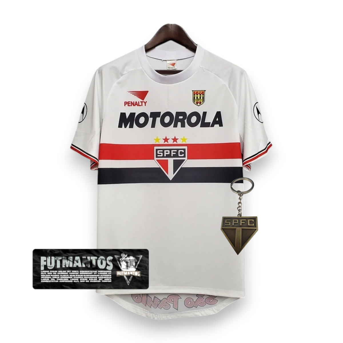 Camisa São Paulo Retrô 99/00 - Penalty - Branca | Futmantos
