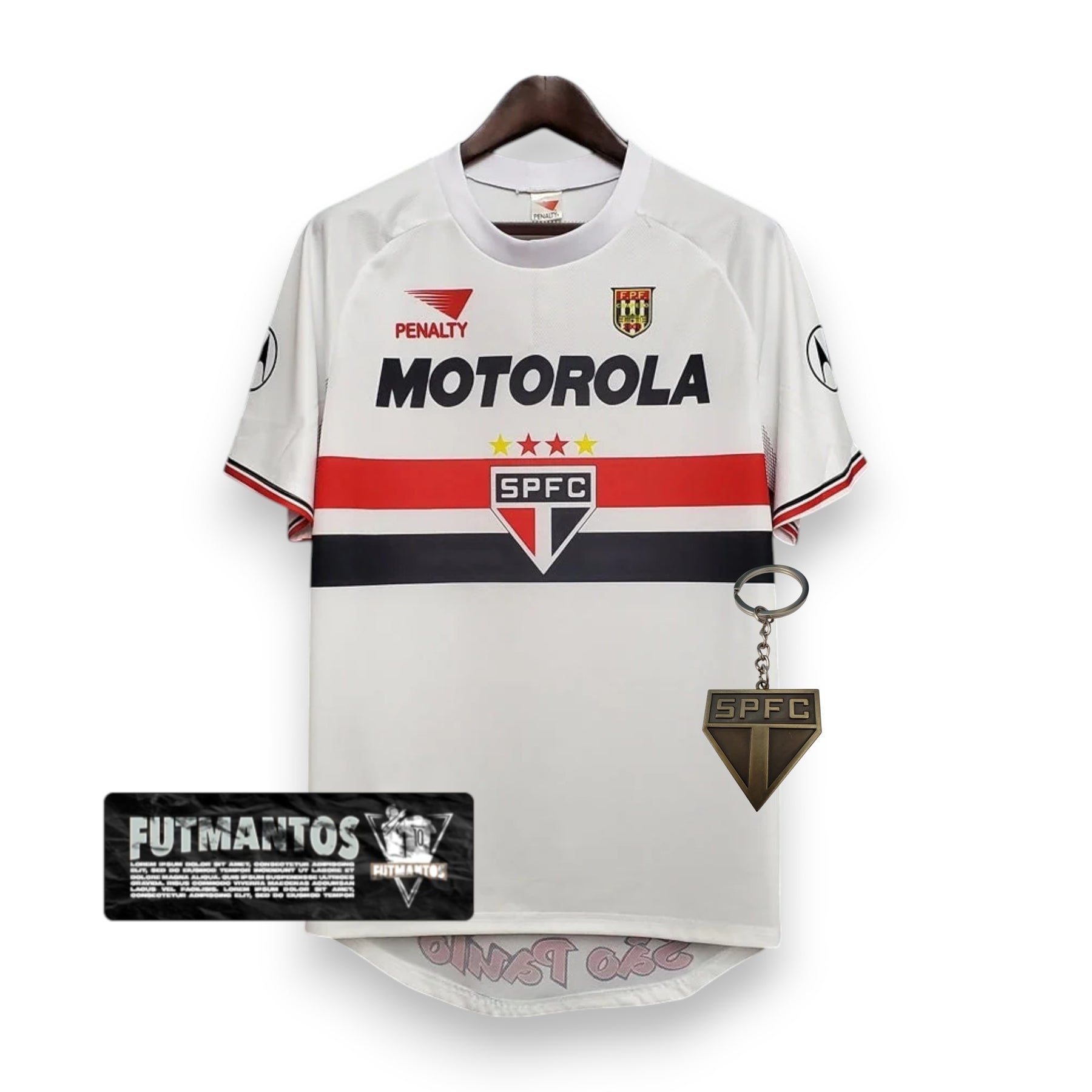 Camisa São Paulo Retrô 99/00 - Penalty - Branca | Futmantos