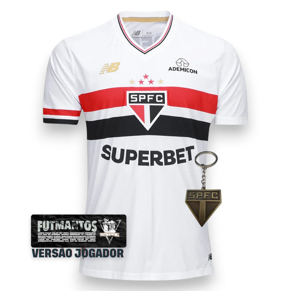 Camisa São Paulo I 25/26 Jogador | Futmantos