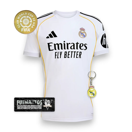 Camisa Real Madrid - 25/26 Super Mundial | Futmantos