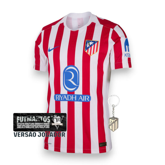 Camisa Atlético de Madrid I 25/26 Jogador | Futmantos