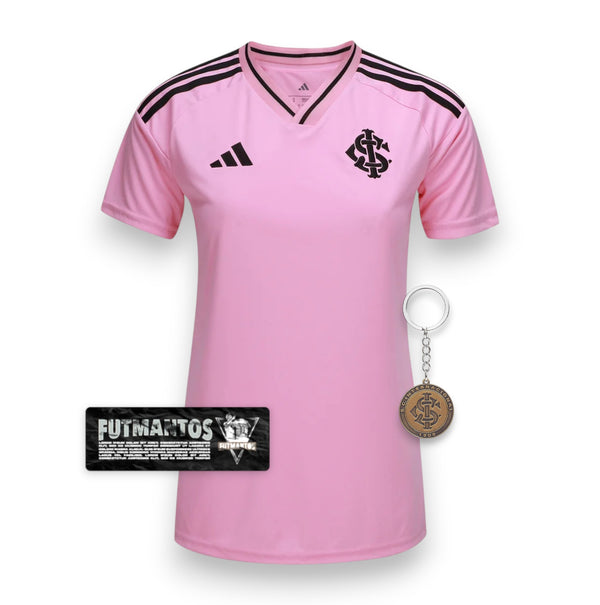 Camisa Internacional 25/26 Outubro Rosa Feminina | FutMantos