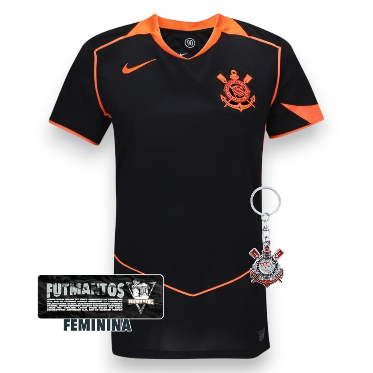 Camisa Corinthians lII 25/26 Feminina | Futmantos