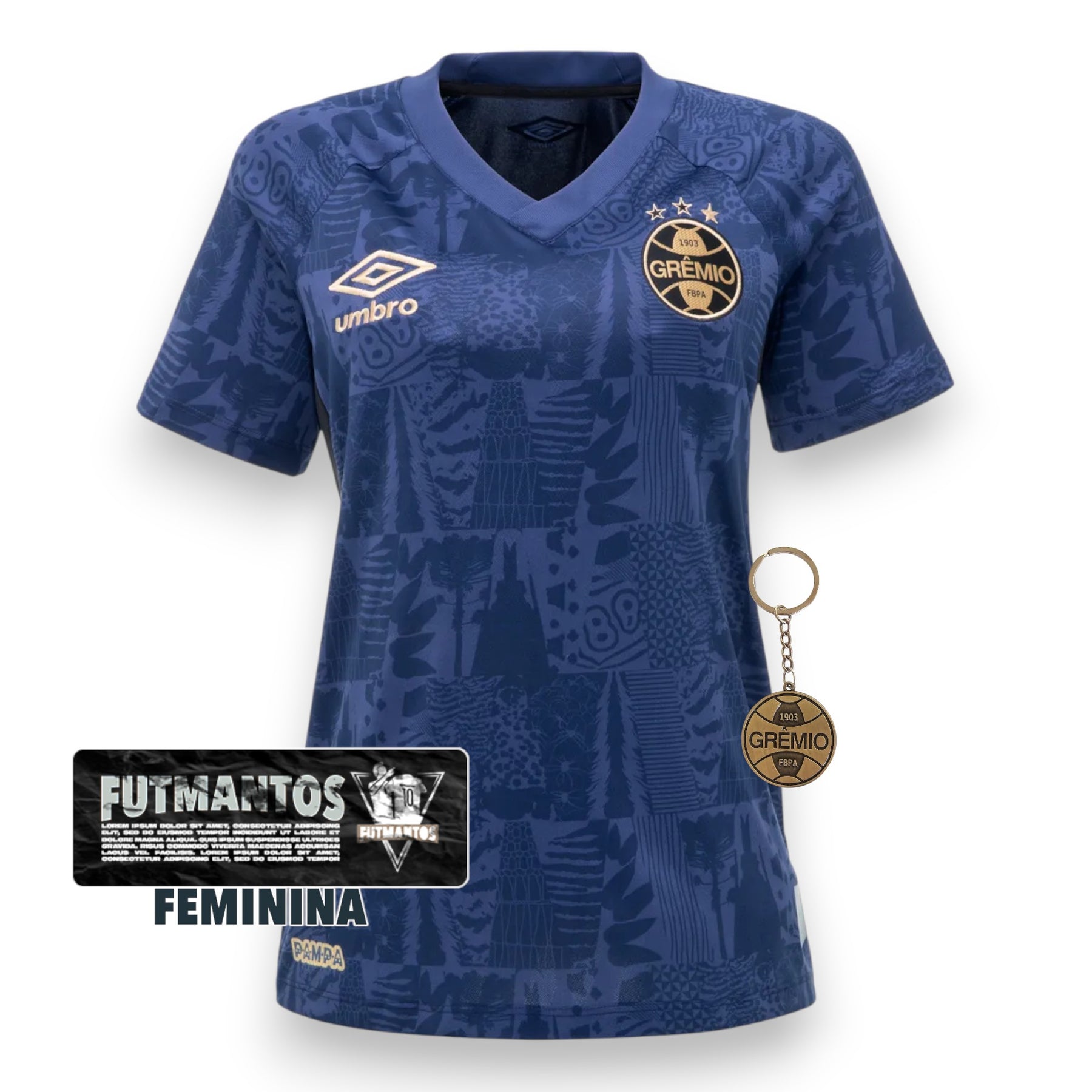 Camisa Grêmio IlI Feminina 25/26 | Futmantos