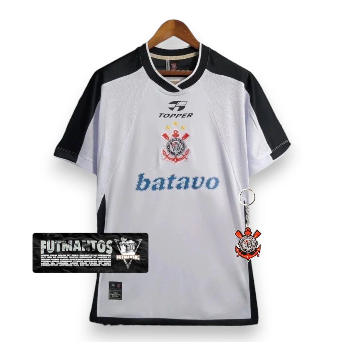 Camisa Corinthians 2000 II - Versão Retrô | Futmantos