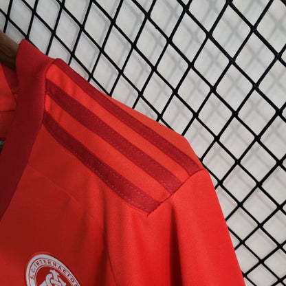 Camisa Feminina Internacional I 23/24 - Vermelho | Futmantos