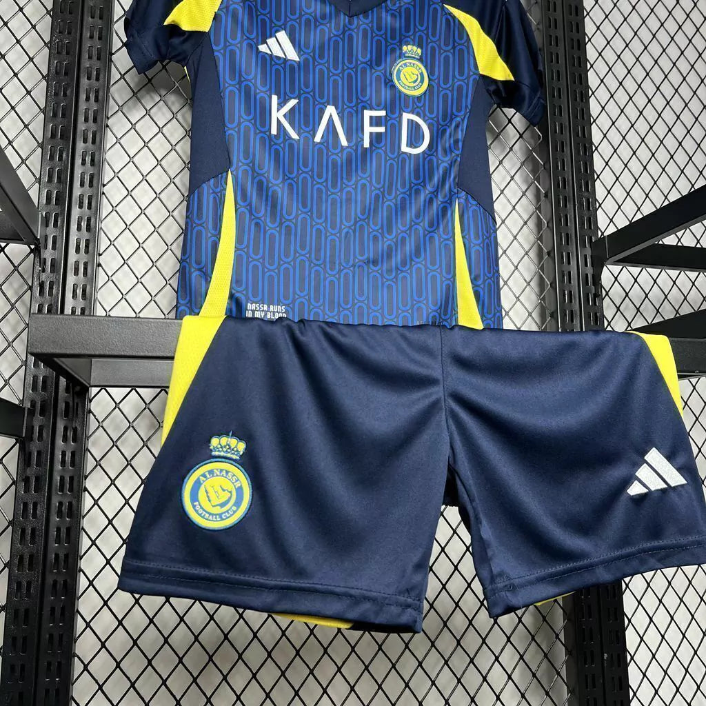 kit infantil Al Nassr 24/25 - Azul | Futmantos
