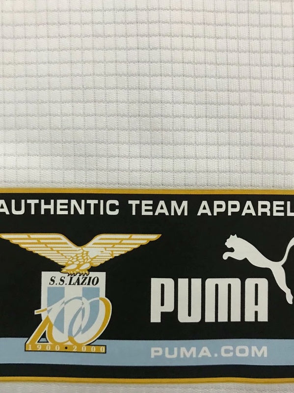 Camisa Lazio 00/01 II Away Manga Longa - Versão Retrô