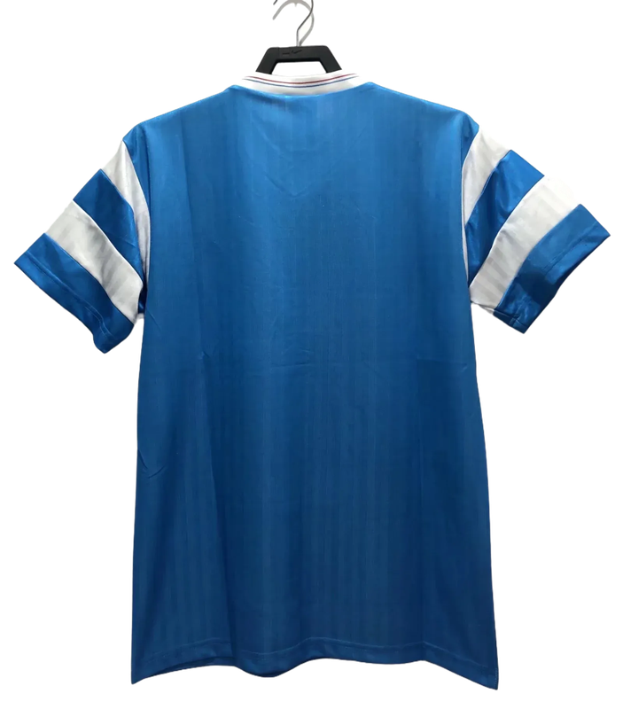 Camisa Marselha 1990 Azul - Versão Retrô