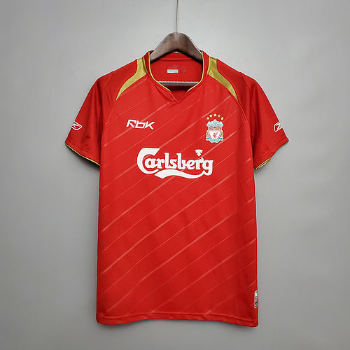 Camisa Liverpool Retrô 05/06 - - Vermelha | Futmantos