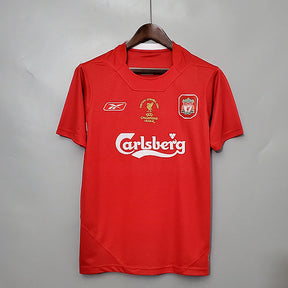 Camisa Liverpool Retrô 2005 Vermelha - | Futmantos