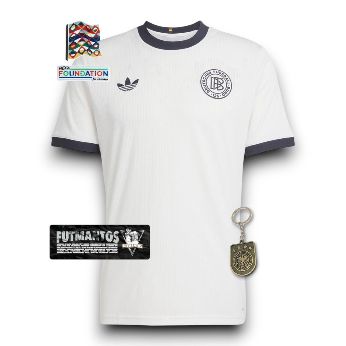 Camisa Alemanha 125º Aniversário