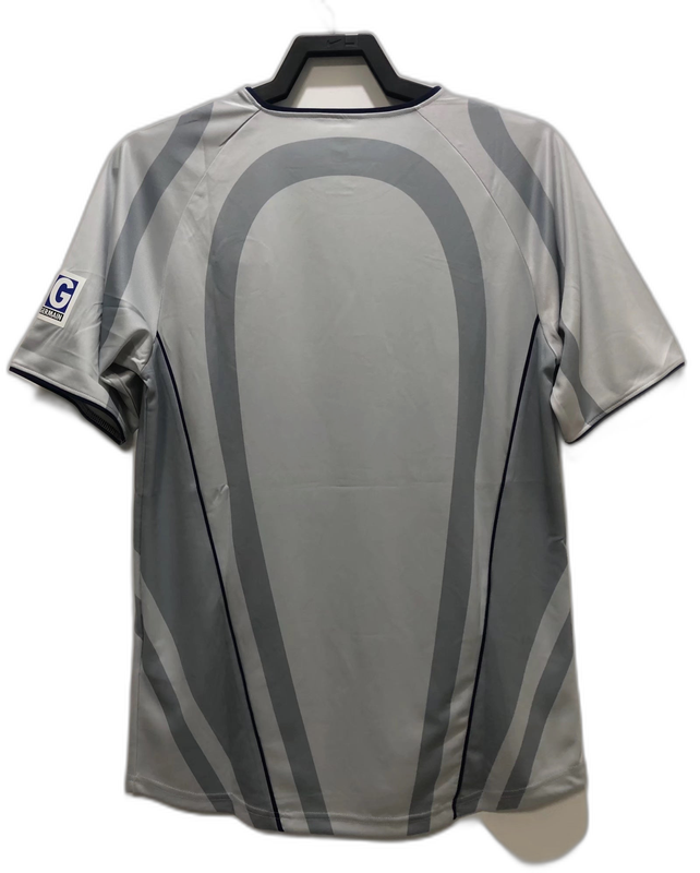 Camisa Paris Saint-Germain (PSG) 2001 Cinza - Versão Retrô