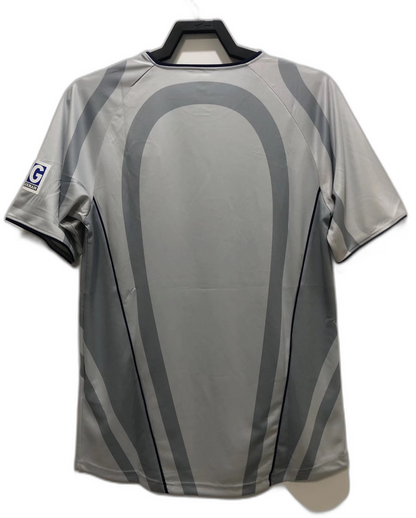 Camisa Paris Saint-Germain (PSG) 2001 Cinza - Versão Retrô
