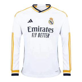 Camisa Manga Longa Real Madrid I 23/24 - Branca