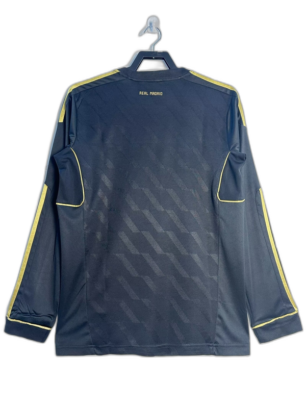 Real Madrid 11/12 II Away Manga Longa - Versão Retrô
