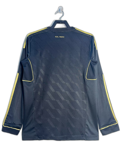 Real Madrid 11/12 II Away Manga Longa - Versão Retrô