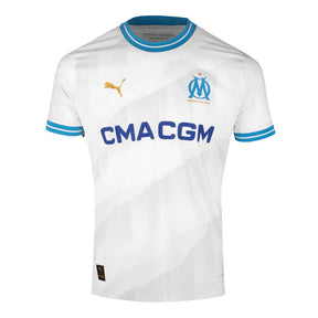 Camisa Olympique de Marseille I 23/24 - Branco | Futmantos