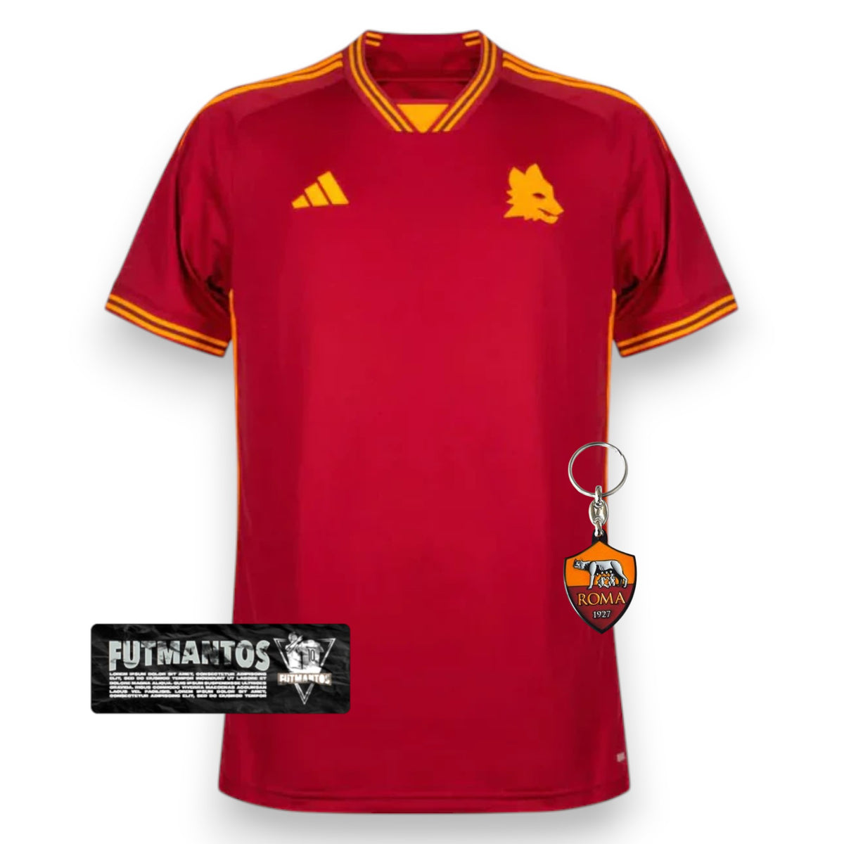 Camisa Roma I 23/24 - Vermelho | Futmantos