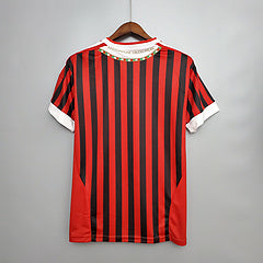 Camisa Milan Retrô 2011/2012 Vermelha e Preta - | Futmantos