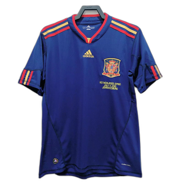 Camisa Espanha 2010 World Cup Final II Away - Versão Retrô | Futmantos