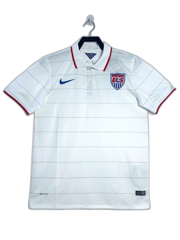 Camisa Estados Unidos 2014 Branco - Versão Retrô